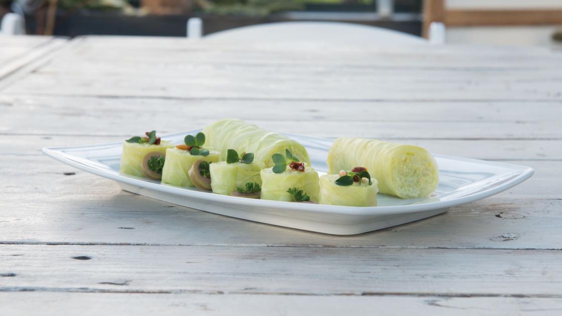 Coolwrap op het bord